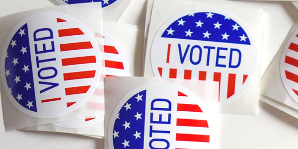 I Voted stickers